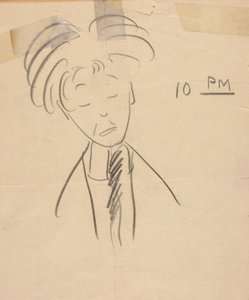 22 h (Retrato de La Salle Spier) de Walt Kuhn