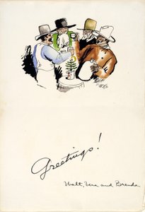 Felicitaciones de Navidad 1931