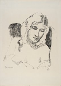 Chica dormida de Walt Kuhn