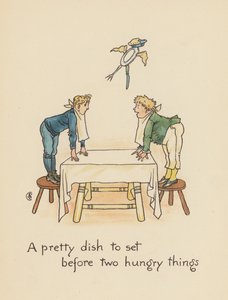 Ilustración de Leyendas para Lionel de Walter Crane (litografía en color) de Walter (after) Crane