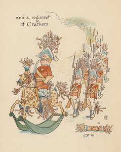Ilustración de Leyendas para Lionel de Walter Crane (litografía en color)