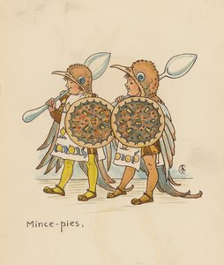 Ilustración de Leyendas para Lionel de Walter Crane (litografía en color) de Walter (after) Crane