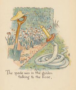 Ilustración de Leyendas para Lionel de Walter Crane (litografía en color) de Walter (after) Crane