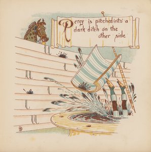 Ilustración para Pothooks and Perseverance de Walter Crane (litografía en color) de Walter (after) Crane