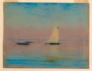 Paisaje marino de Walter Clark