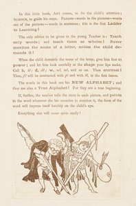 Consejos para enseñar el alfabeto. La cartilla de oro. de Walter Crane