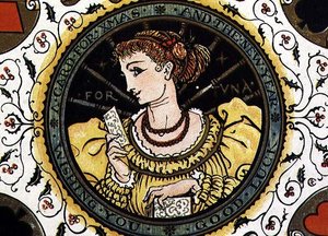 Tarjeta de Navidad de Walter Crane