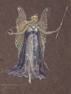 Diseño de vestuario para la Princesa Hada Ariella, de 
