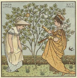 Tenía un pequeño árbol de nuez de Walter Crane