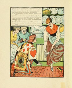 Ilustración para el cuento de hadas Cenicienta de Walter Crane