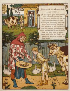 Jack y las habichuelas mágicas de Walter Crane