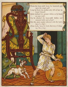 Jack y las habichuelas mágicas de Walter Crane