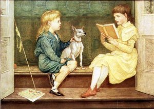Lionel y Beatrice Crane de Walter Crane