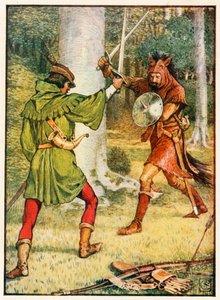 Robin Hood y Guy de Gisborne
