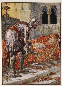 Sir Lancelot en la Capilla Peligrosa, de 