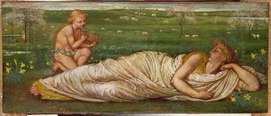 La tierra y la primavera, 1875