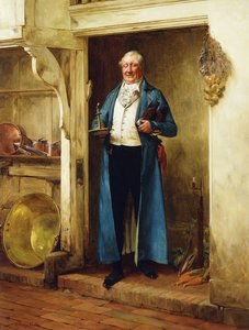 Su barril favorito; y probando la cosecha de Walter Dendy Sadler