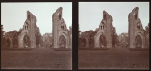 Abadía de Glastonbury, Glastonbury, Mendip, Somerset de Walter Edward Zehetmayr