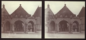 Cruz del Mercado de Somerton, Market Place, Somerton, South Somerset, Somerset de Walter Edward Zehetmayr