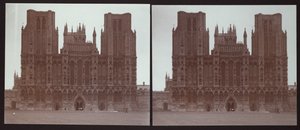 Catedral de Wells, Cathedral Green, Wells, Mendip, Somerset de Walter Edward Zehetmayr