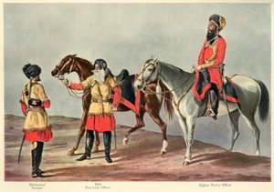 La Segunda Caballería de Punjab, 1901 de Walter Fane
