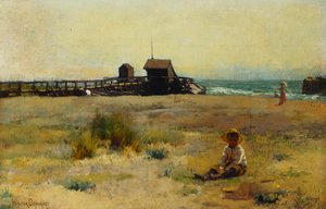 Niño en una Playa, 1884