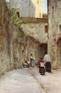 Bendición de las casas, Riviera italiana de Walter Frederick Roofe Tyndale