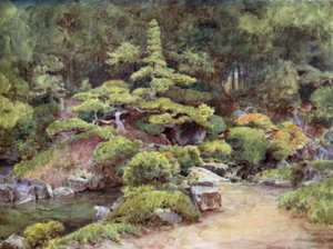 Jardín del templo budista, Kofu