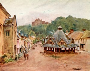 Castillo de Dunster y Mercado de Hilos de Walter Frederick Roofe Tyndale