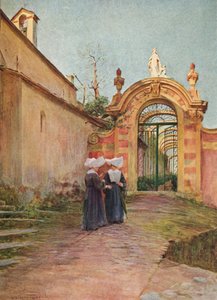 Entrada a la Villa Centurione, S. Margherita Ligure de Walter Frederick Roofe Tyndale