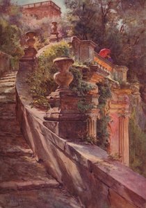 La Escalera de las Esfinges, Villa d