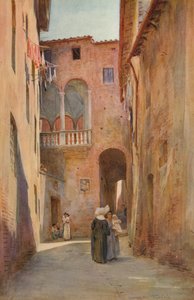 La casa de Catalina de Siena, c1900 1913 de Walter Frederick Roofe Tyndale