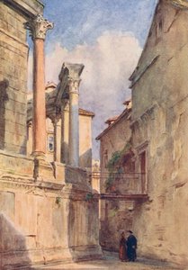 Mausoleo de Spalato (litografía en color) de Walter Frederick Roofe Tyndale