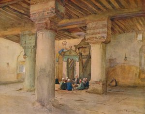 La mezquita en Kosseir, c1905, 1912 de Walter Frederick Roofe Tyndale