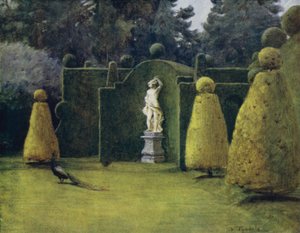 El Nuevo Bosque: Bowling Green en Brokenhurst Park de Walter Frederick Roofe Tyndale