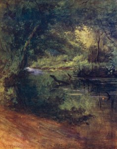 El Nuevo Bosque: Northgate, cerca de Culverley, en Lodge Walk de Walter Frederick Roofe Tyndale
