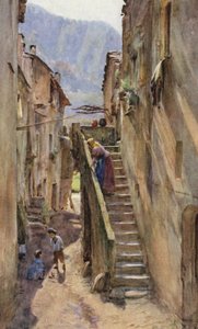 Vicolo del Ponte, Villa Nuova Di Albenga, Italia de Walter Frederick Roofe Tyndale