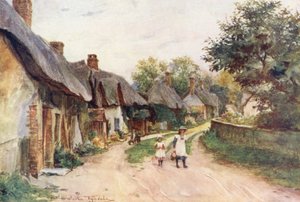 Wessex: Moreton, Dorset (litografía en color) de Walter Frederick Roofe Tyndale