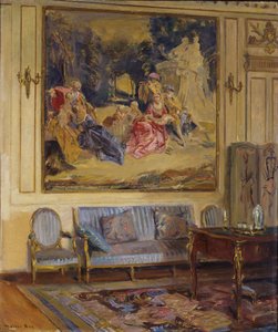 Boudoir, Chateau de Chaalis, 1914 de Walter Gay