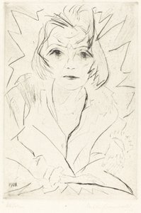 Niña, 1921 de Walter Gramatte