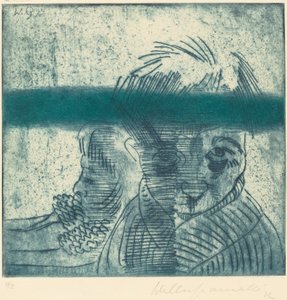 Das Paar, 1922 de Walter Gramatte