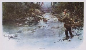 Invicto: escena de pesca
