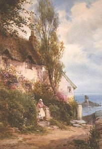 Cabaña junto al mar de Walter Henry Sweet