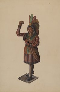 Indio de tienda de cigarros de Walter Hochstrasser