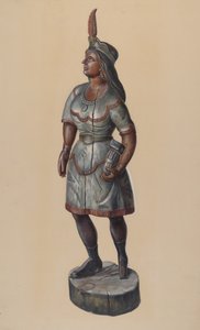 Indio de Tienda de Cigarros, c. 1937 de Walter Hochstrasser