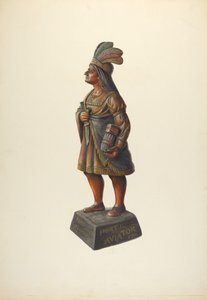 Indio de tienda de cigarros de Walter Hochstrasser
