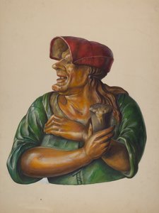 Figura de taberna, c. 1937 de Walter Hochstrasser