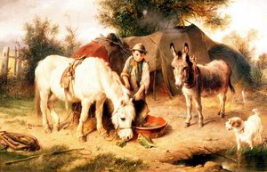 El campamento gitano de Walter Hunt