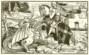 El Caballero de la Cruz Roja de Walter Jenks Morgan