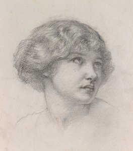Cabeza de una niña de Walter John Knewstub